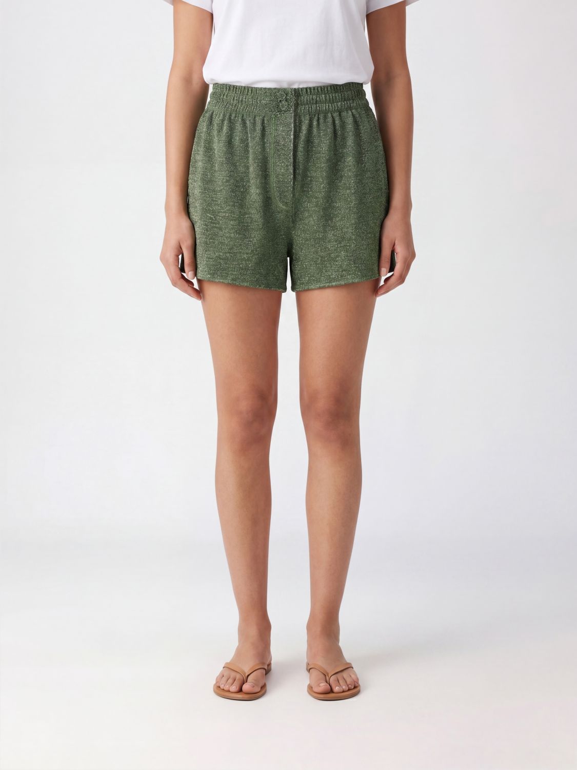 Oséree Shorts Woman color Green
