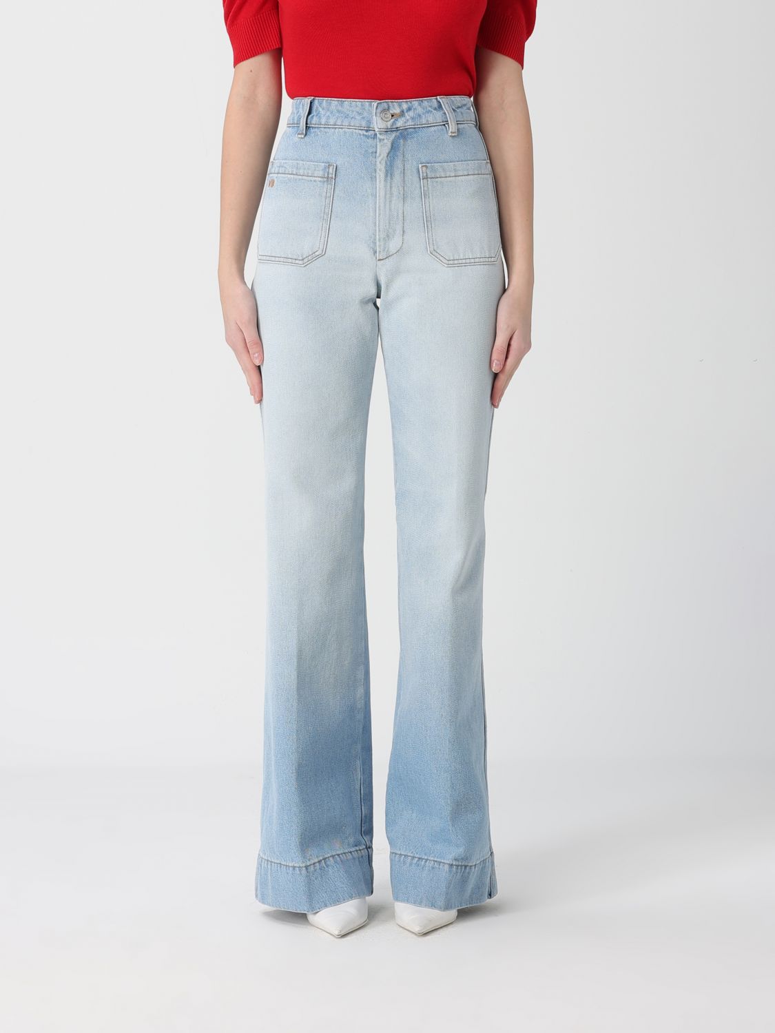 VICTORIA VICTORIA BECKHAM Jeans Damen Farbe Denim