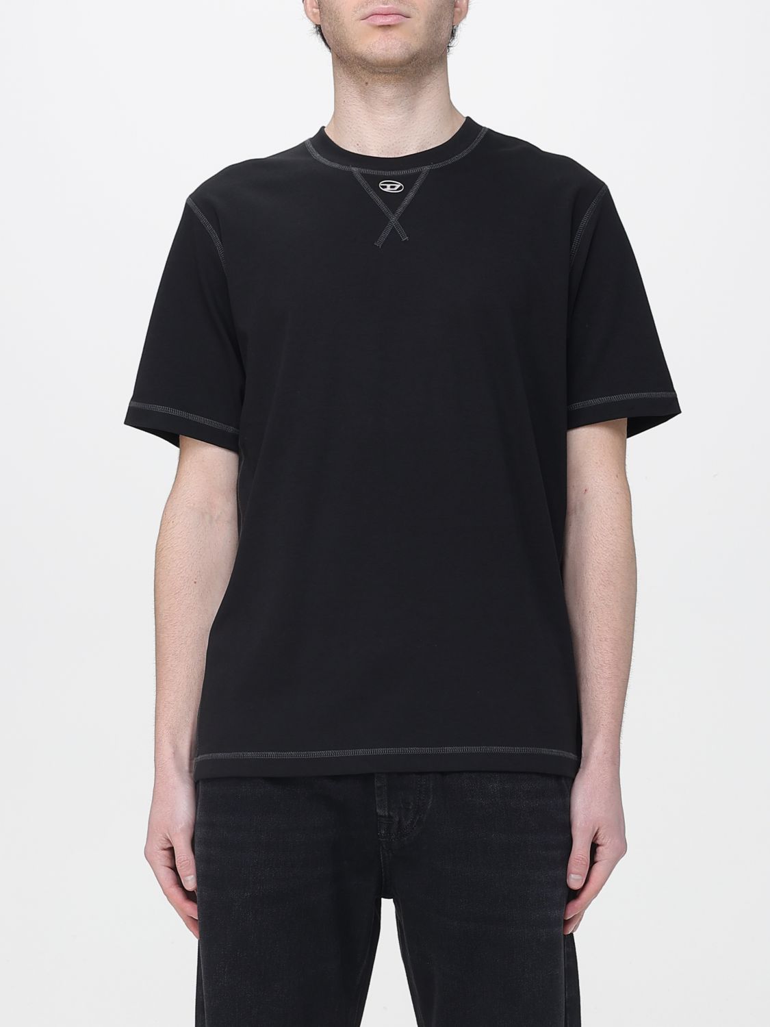 DIESEL T-Shirt Herren Farbe Schwarz