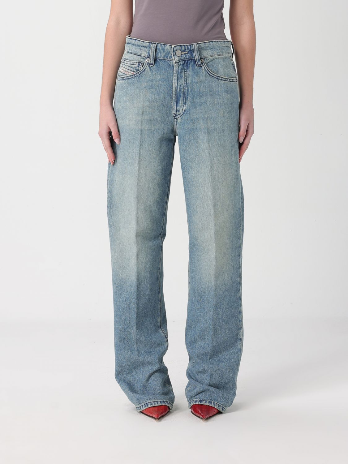 DIESEL Jeans Woman color Denim　DIESEL ジーンズ ウーマンカラーデニム DIESEL