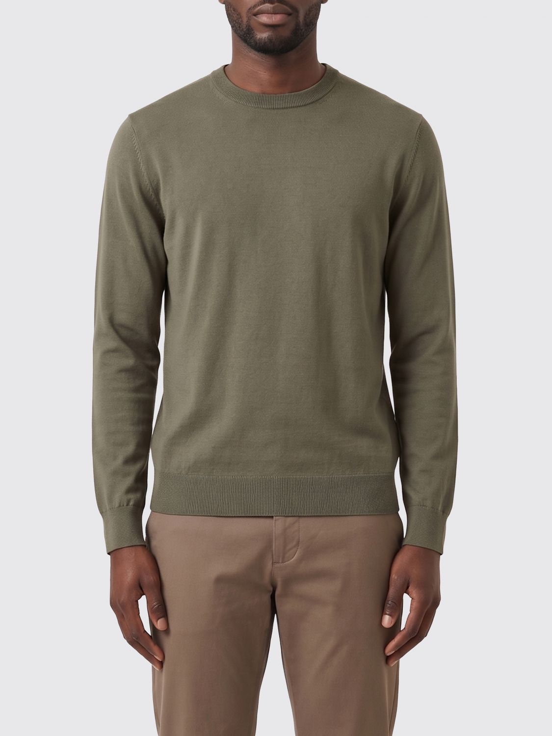 PAOLO PECORA Pullover Herren Farbe Waldgrün