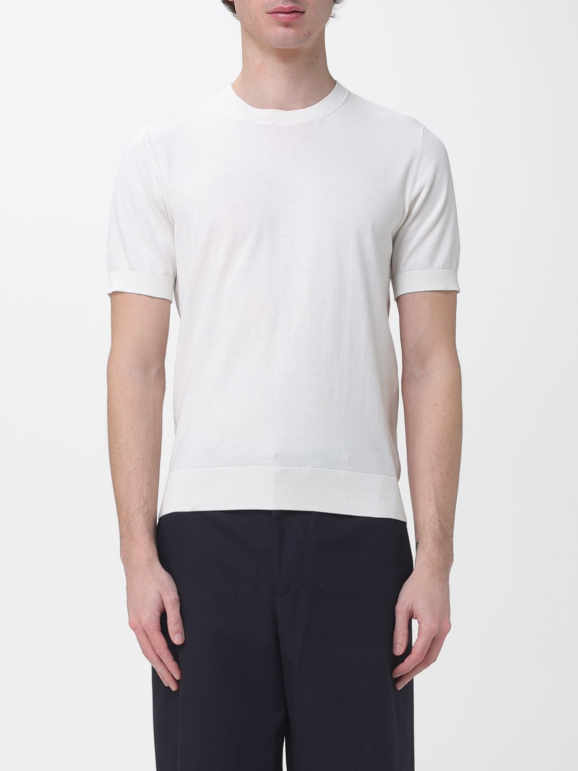 PAOLO PECORA Pullover Herren Farbe Yellow Cream