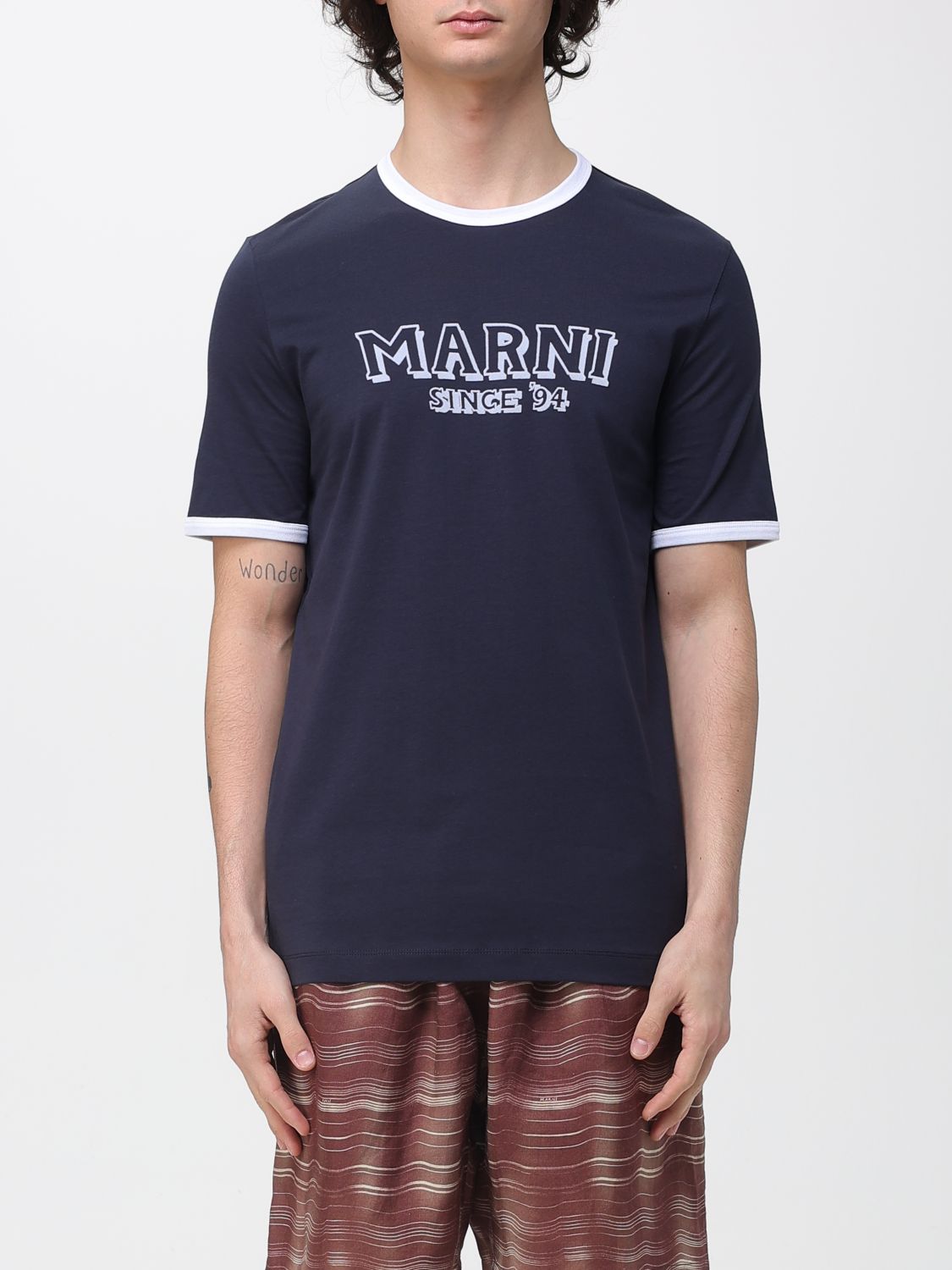 MARNI T-Shirt Herren Farbe Blau