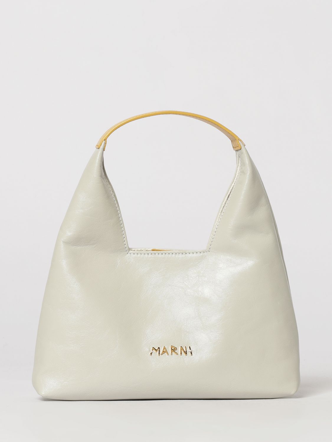 MARNI Borsa a mano mini in pelle di vitello