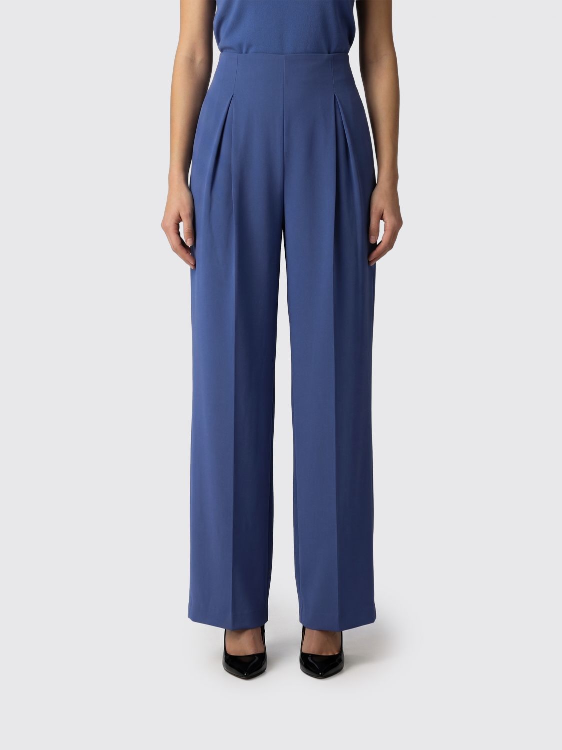 MAX MARA PURE Pants Woman color Navy　MAX MARA PURE パンツ ウーマンカラー ネイビー MAX
