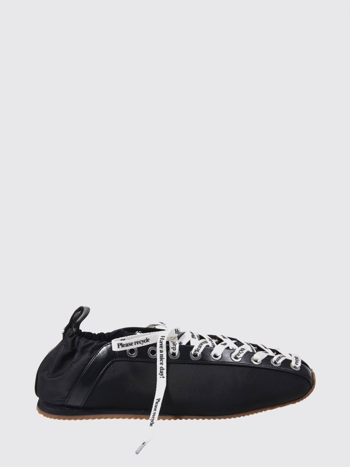 GANNI Ballet Flat Woman color Black　GANNI バレエ フラット ウーマン カラー ブラック GANNI