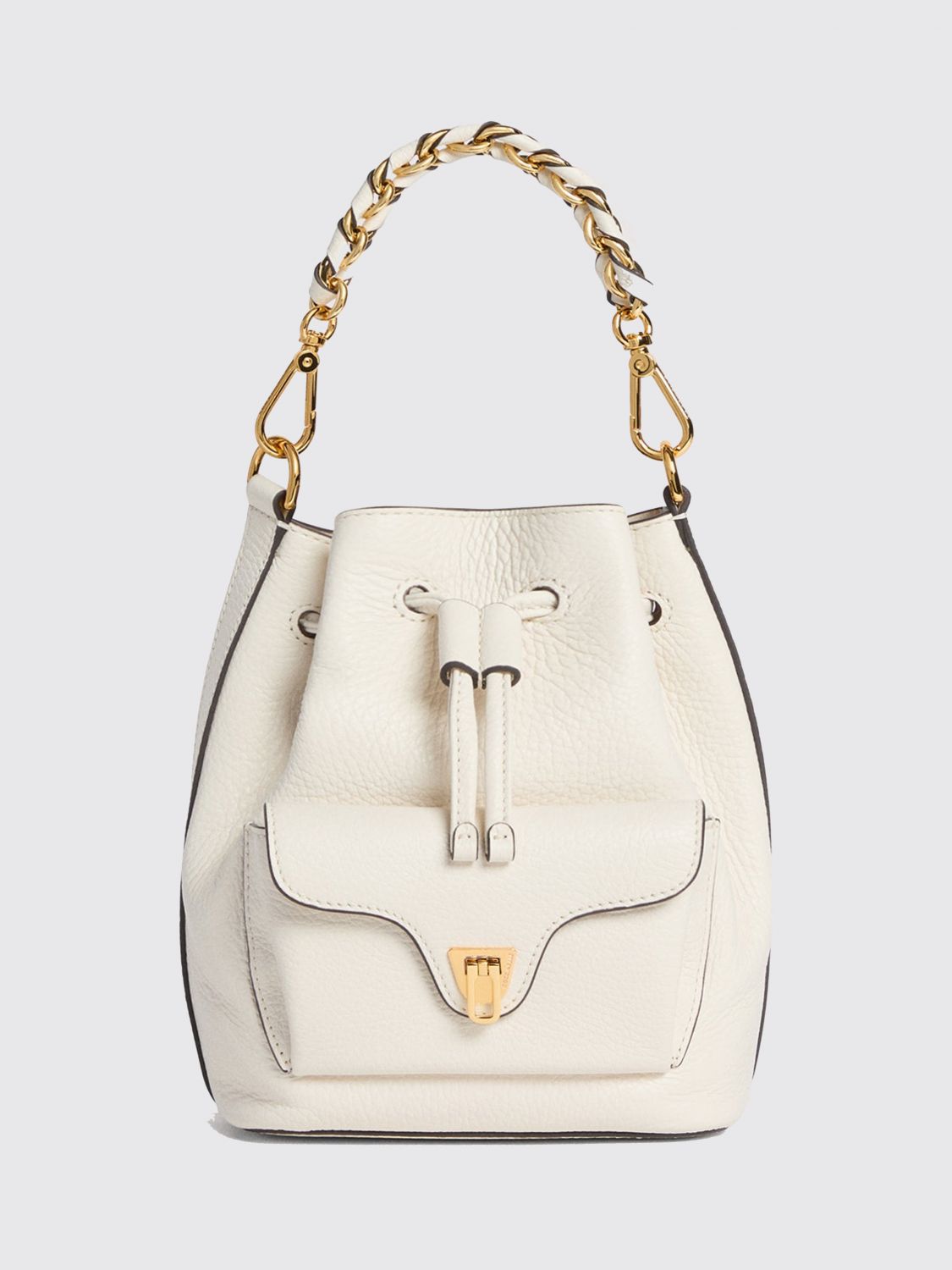 Borsa a secchiello Beat Generation Coccinelle in pelle a grana