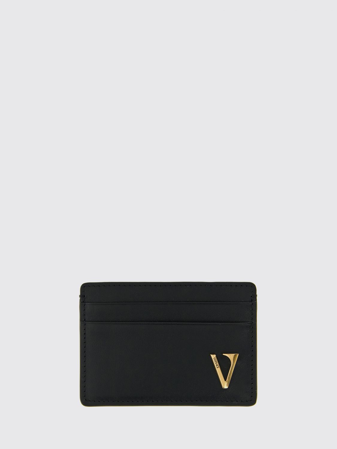 VERSACE VERSACE Wallet Men color Black　VERSACE ヴェルサーチ 財布 メンズ カラー ブラック