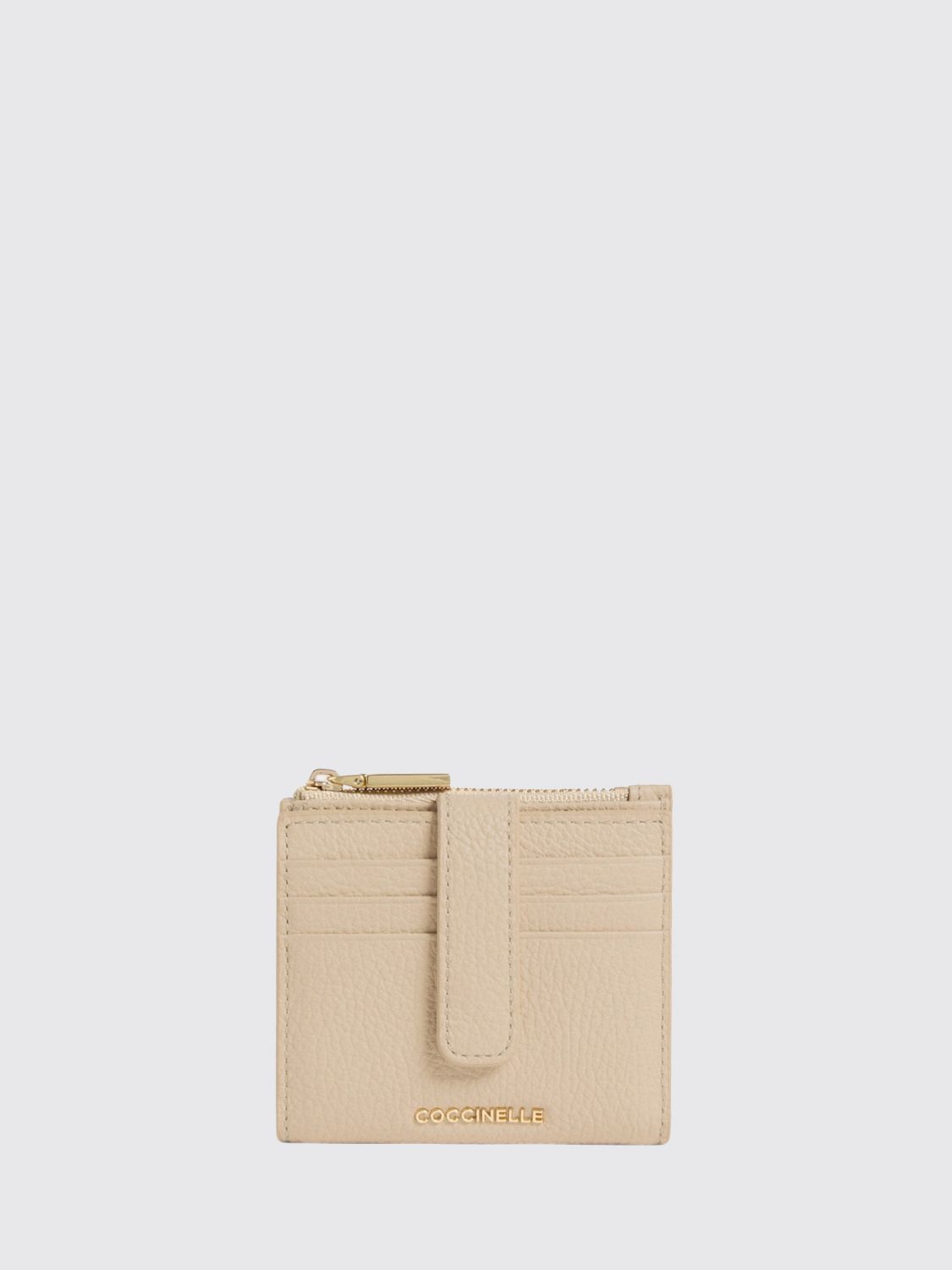 COCCINELLE Geldbörse Damen Farbe Beige