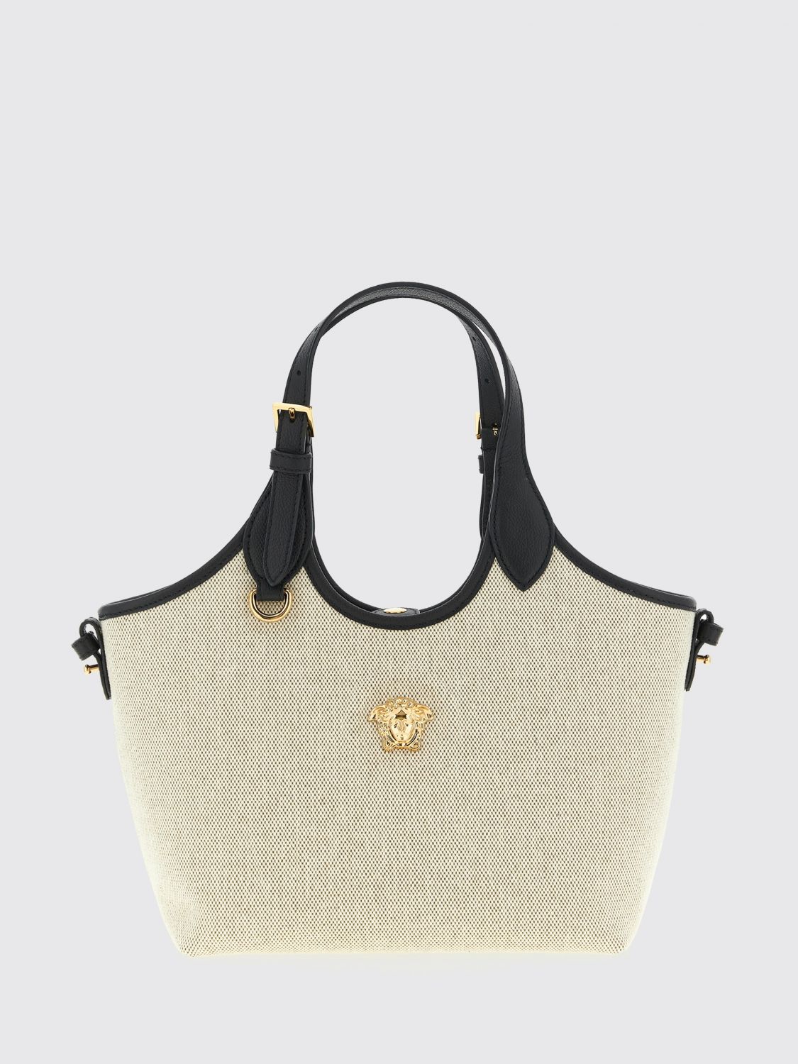 VERSACE VERSACE Handbag Woman color Beige　VERSACE ハンドバッグ レディース カラー ベージュ