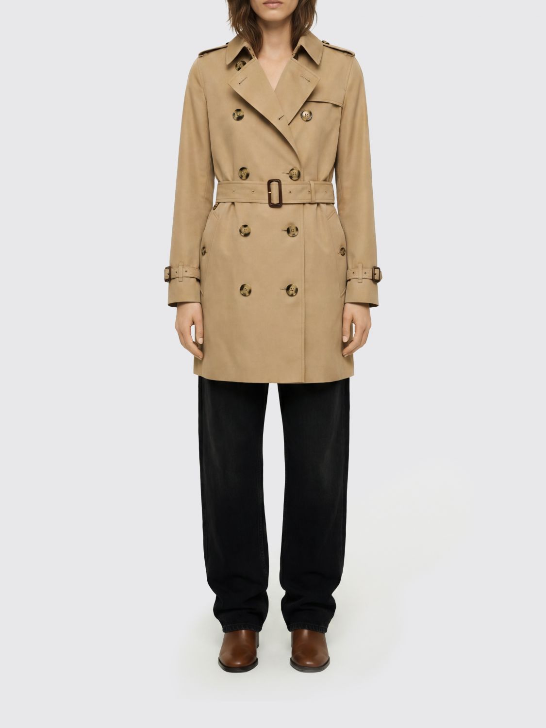 BURBERRY Jacke Damen Farbe Beige