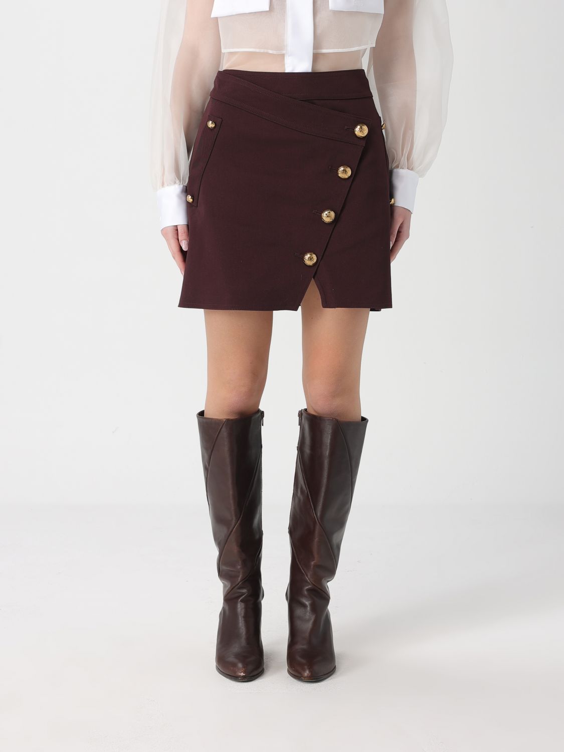 Gonna ELISABETTA FRANCHI Donna colore Marrone