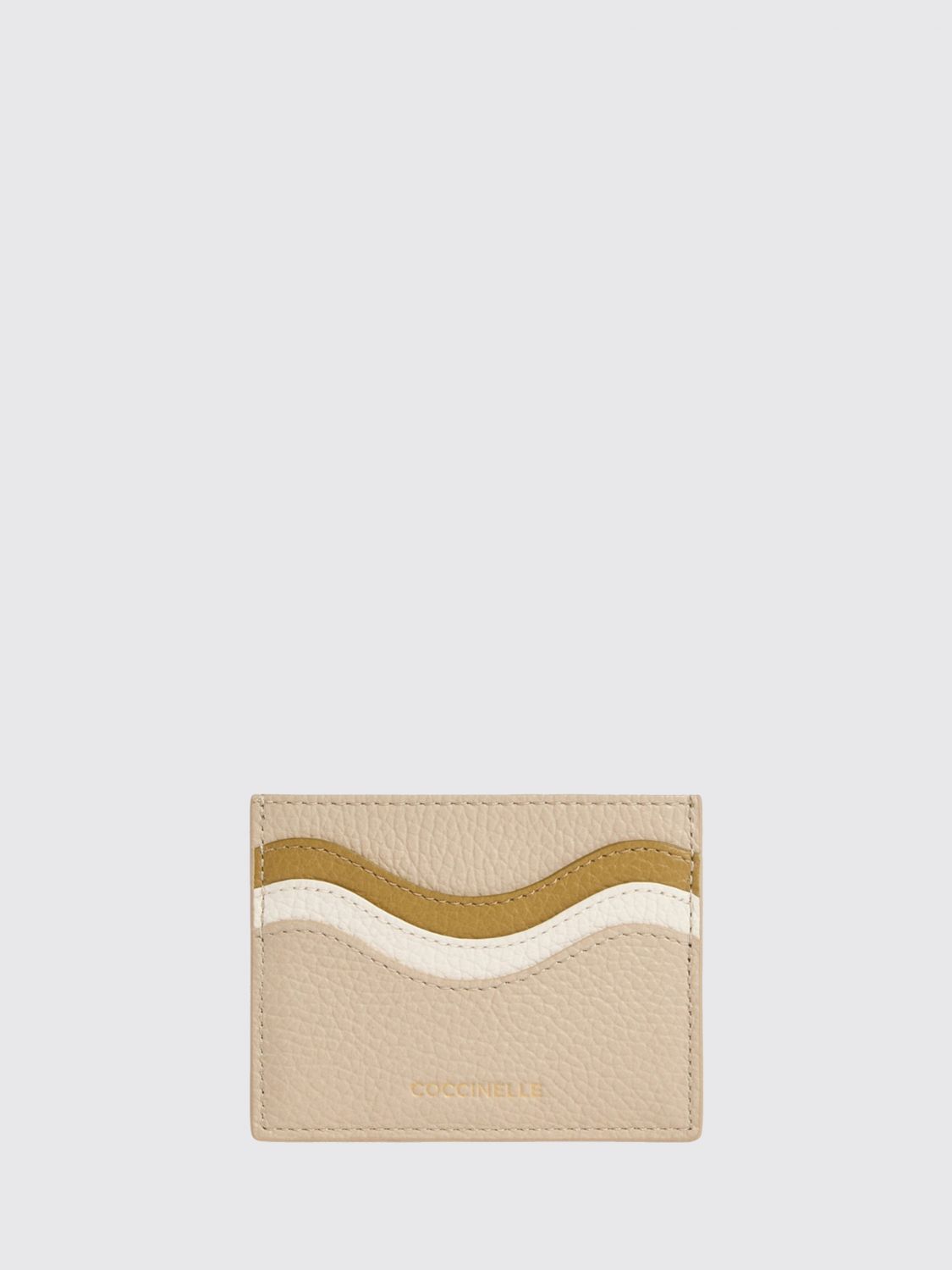 Portacarte di credito Nami Small Coccinelle in pelle a grana