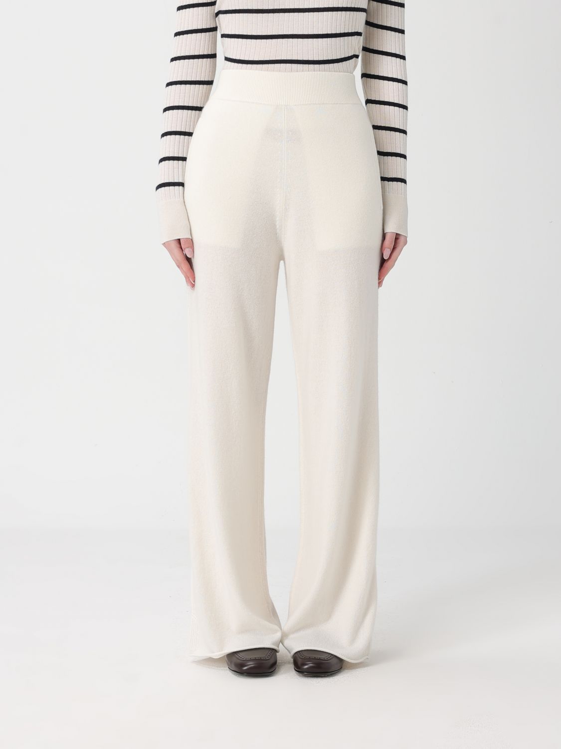 MAX MARA Hose Damen Farbe Weiß