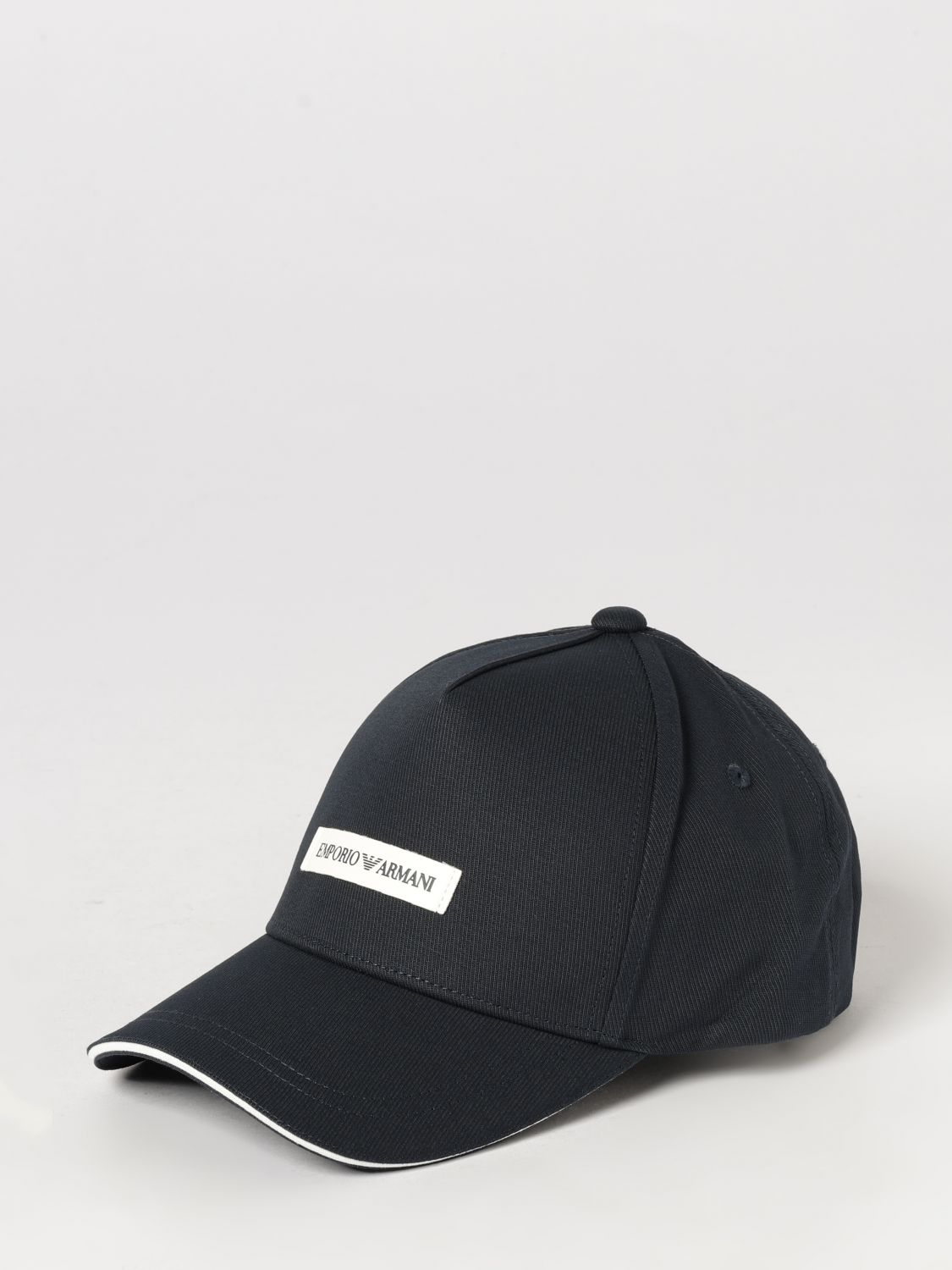 Emporio Armani Hat Men color Blue