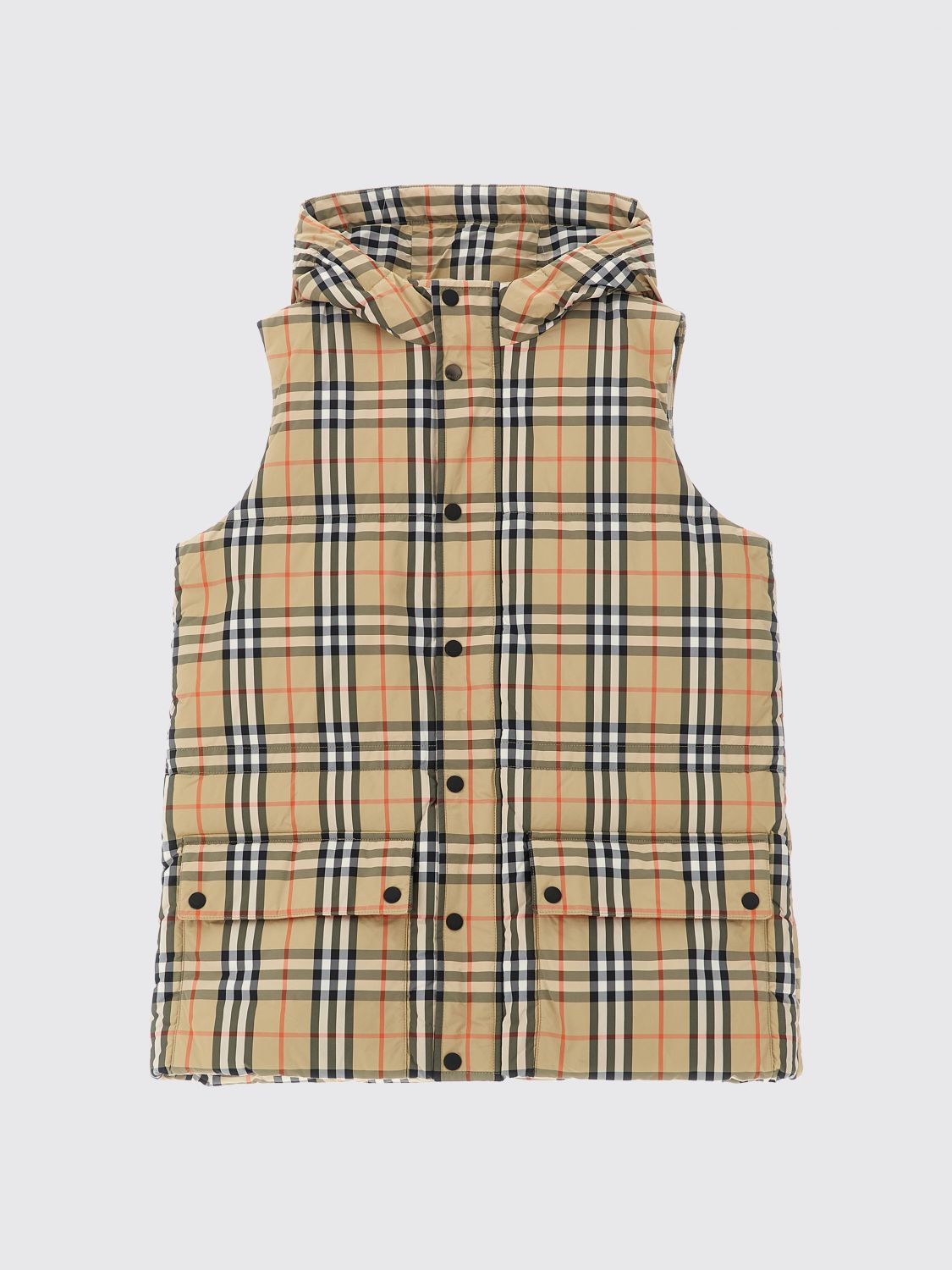 BURBERRY Waistcoat Kids color Beige　BURBERRY チョッキ キッズカラー ベージュ BURBERRY