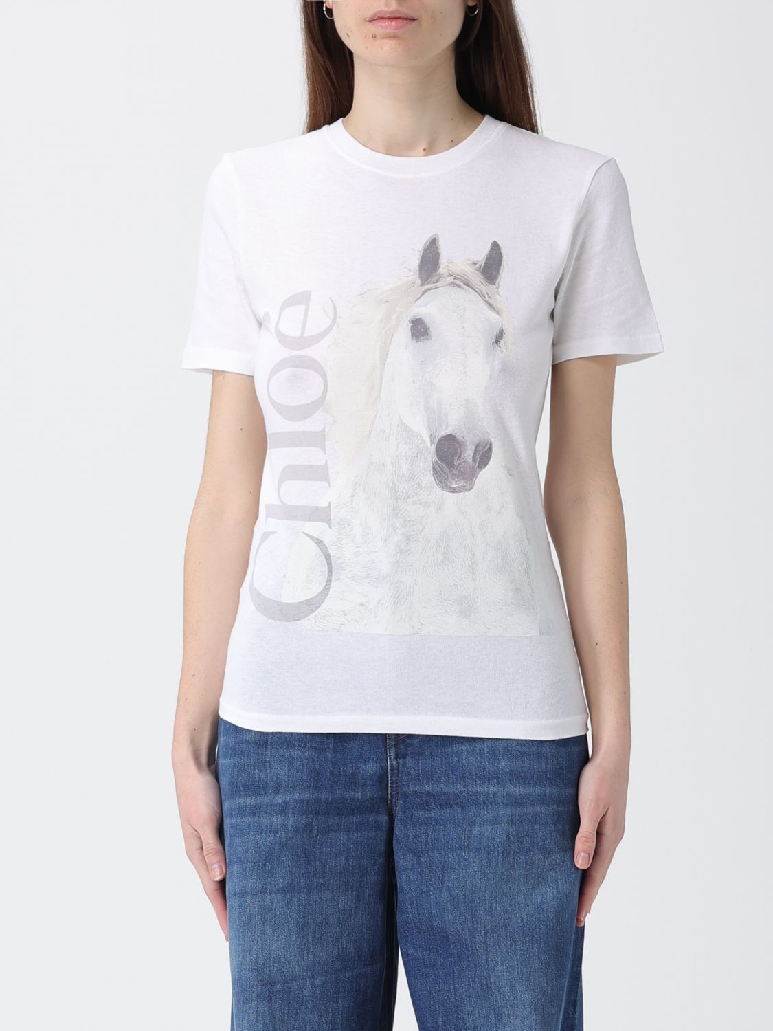 CHLOÉ T-Shirt Damen Farbe Weiß