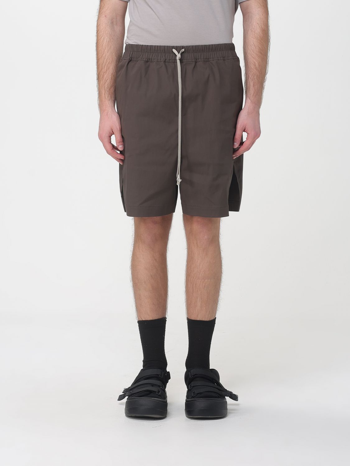 RICK OWENS Shorts Men color Brown RICK