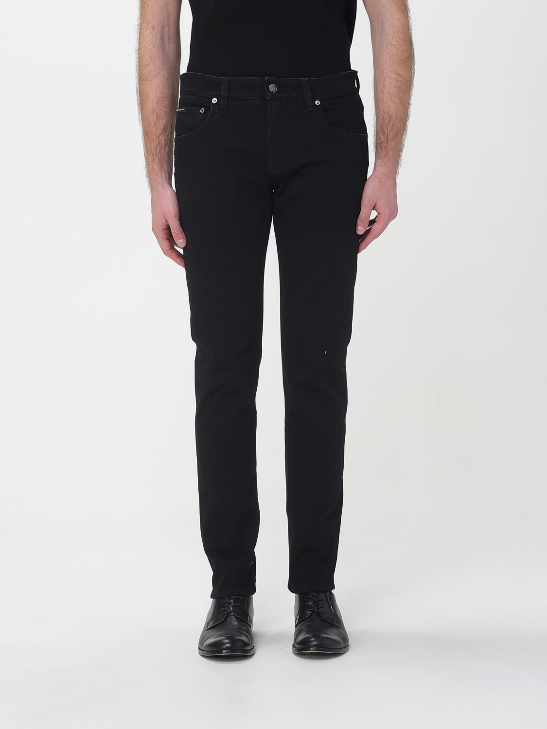 DOLCE & GABBANA Jeans Herren Farbe Schwarz