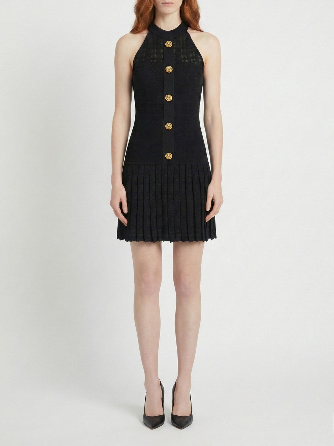 BALMAIN Kleid Damen Farbe Schwarz