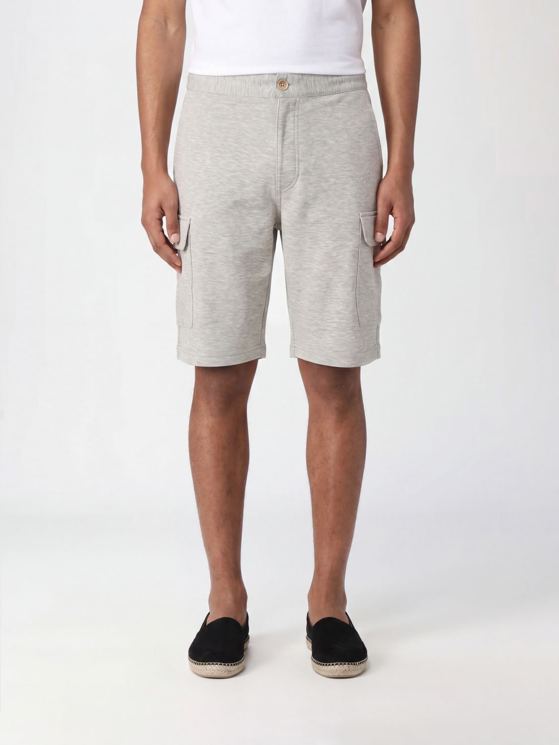 BRUNELLO CUCINELLI Shorts Men color Dust