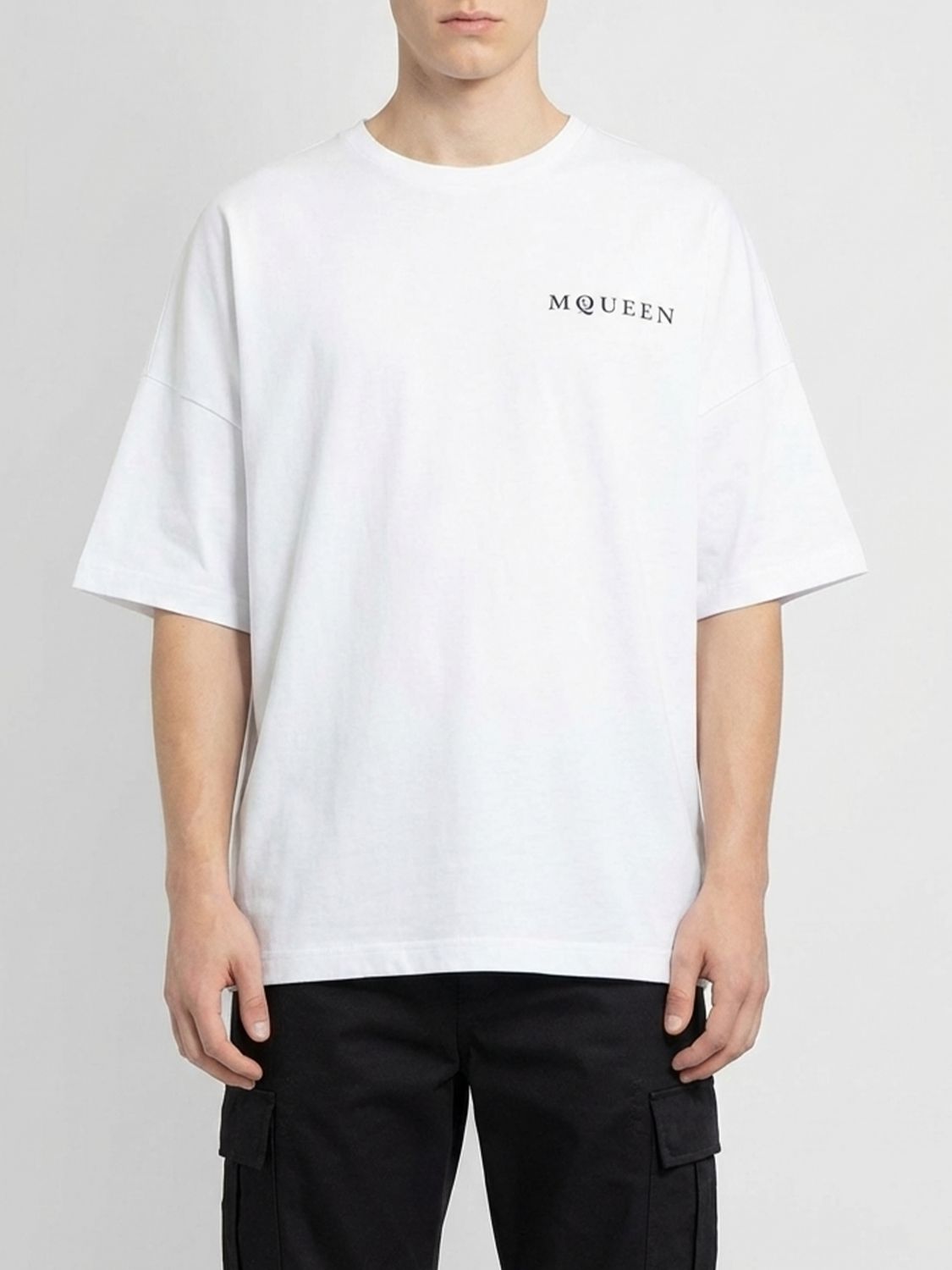 MCQUEEN T-Shirt Herren Farbe Weiß