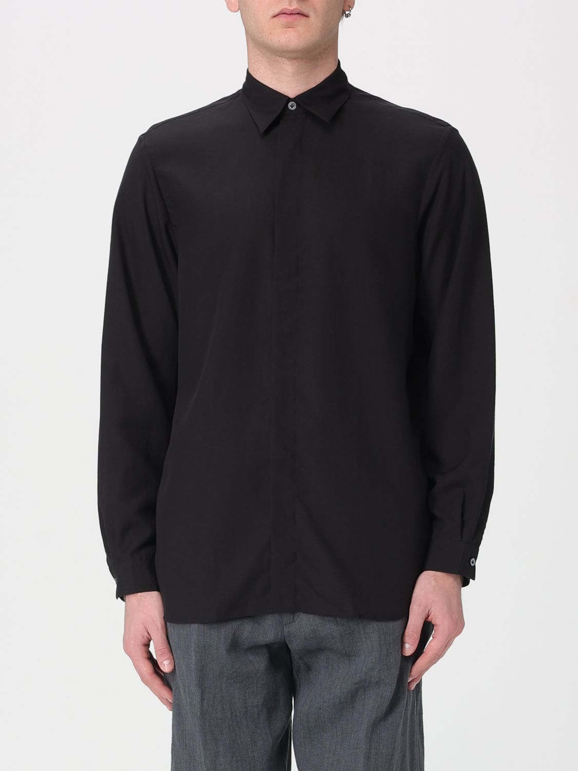 Camicia LARDINI Uomo colore Nero