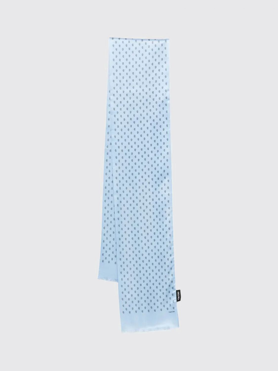 TOM FORD TOM FORD Neck Scarf Men color Blue　TOM FORD ネック スカーフ メンズ カラー ブルー