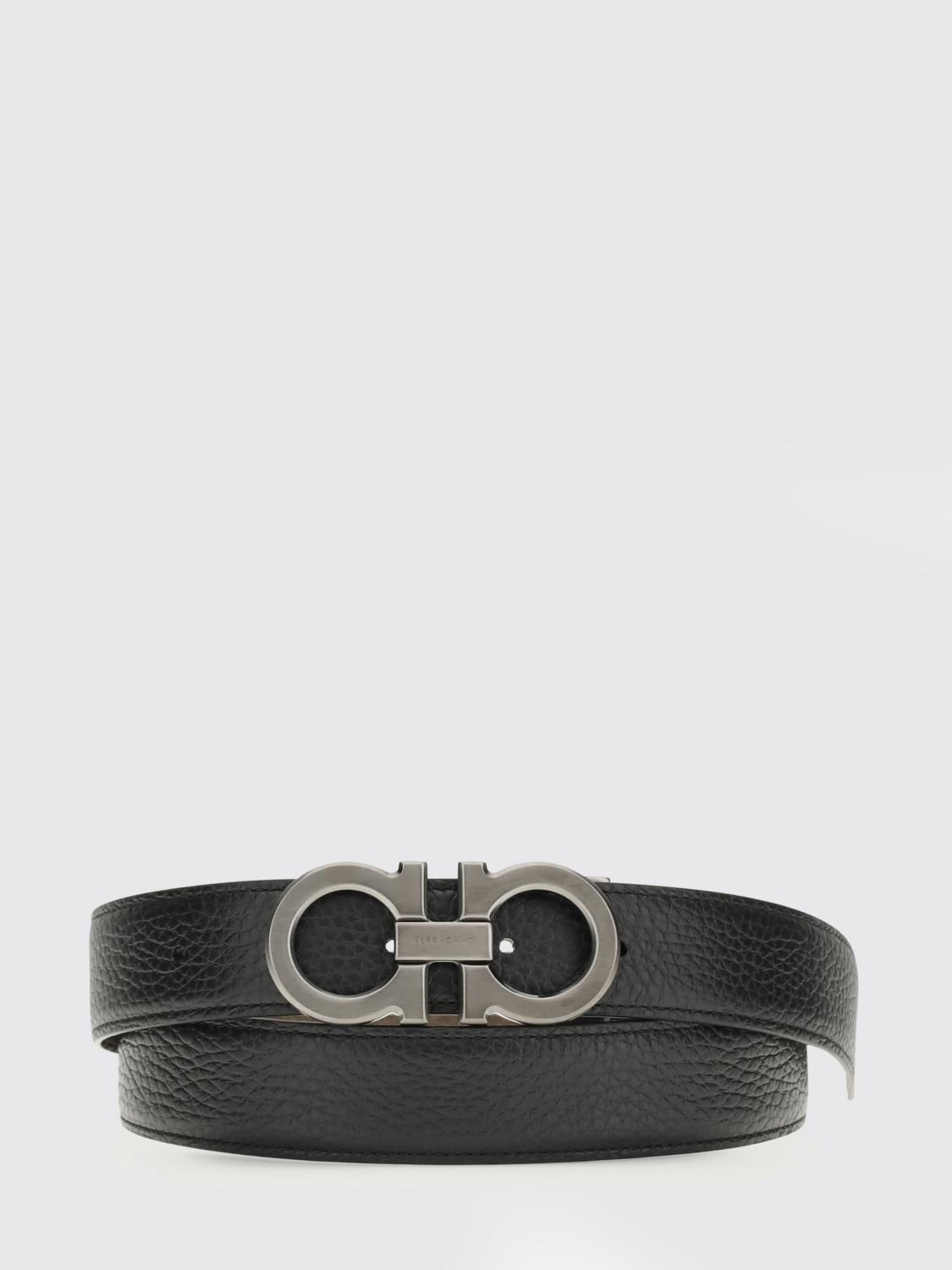 FERRAGAMO Belt Men color Black　FERRAGAMO ベルト メンズ カラー ブラック FERRAGAMO