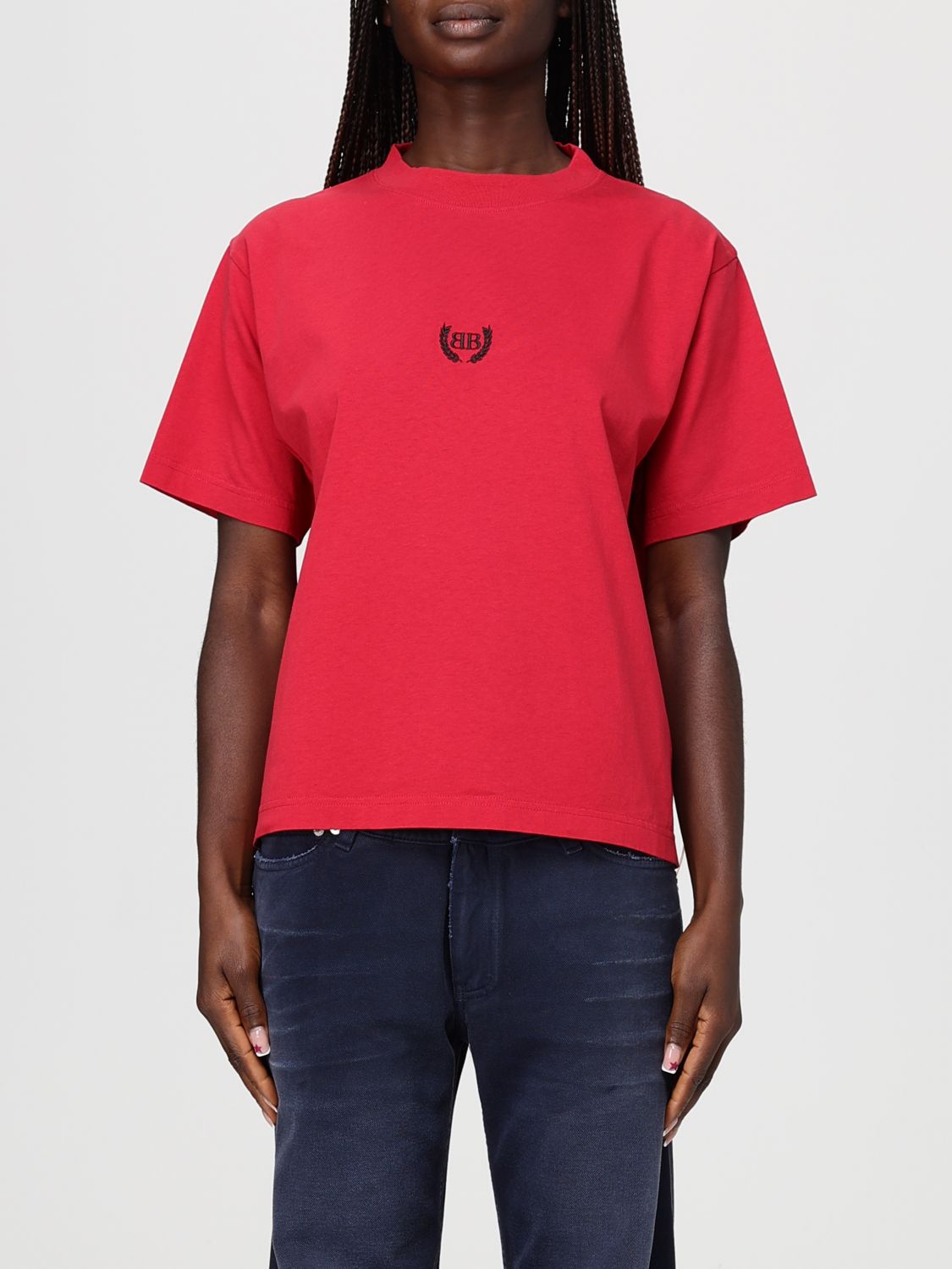 BALENCIAGA T-Shirt Damen Farbe Hellblau
