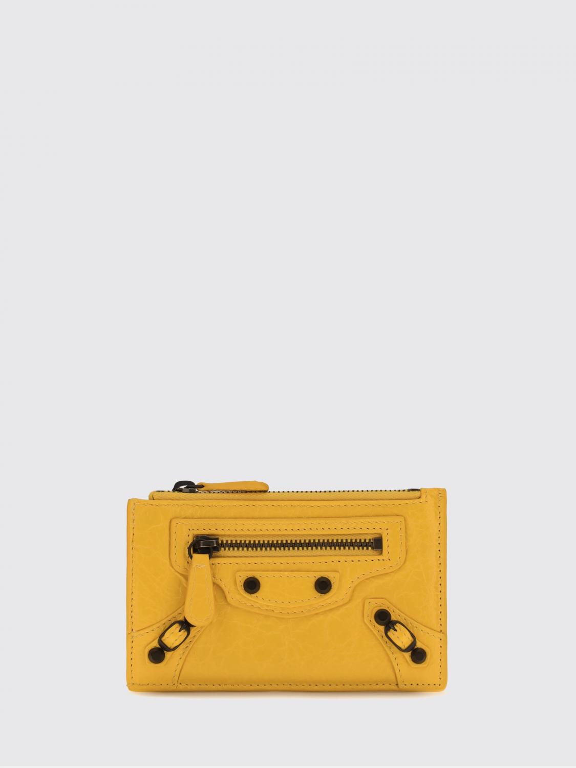 BALENCIAGA BALENCIAGA Wallet Woman color Yellow　バレンシアガ 財布 レディース カラー イエロー