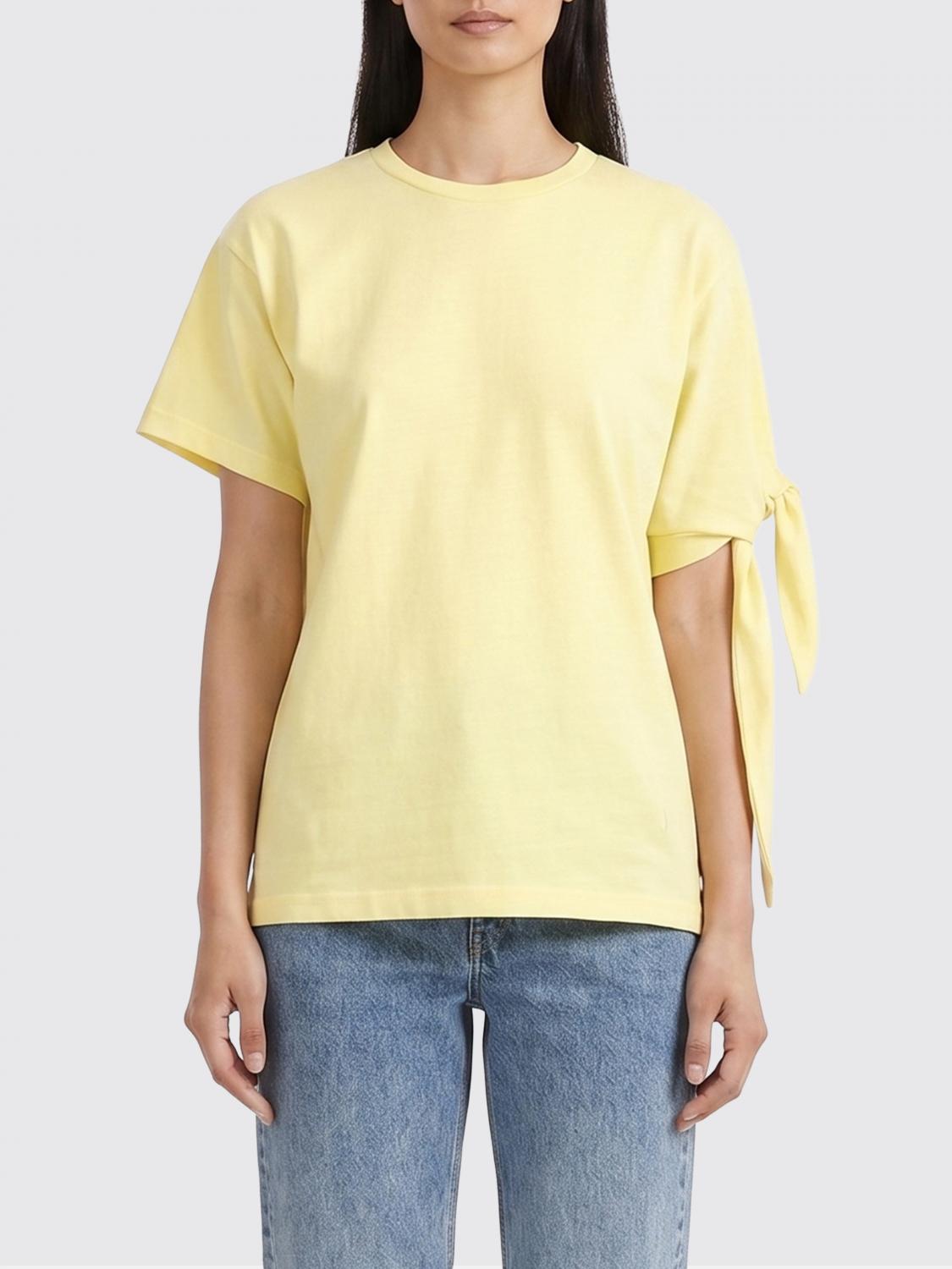 JW ANDERSON T-Shirt Woman color Yellow