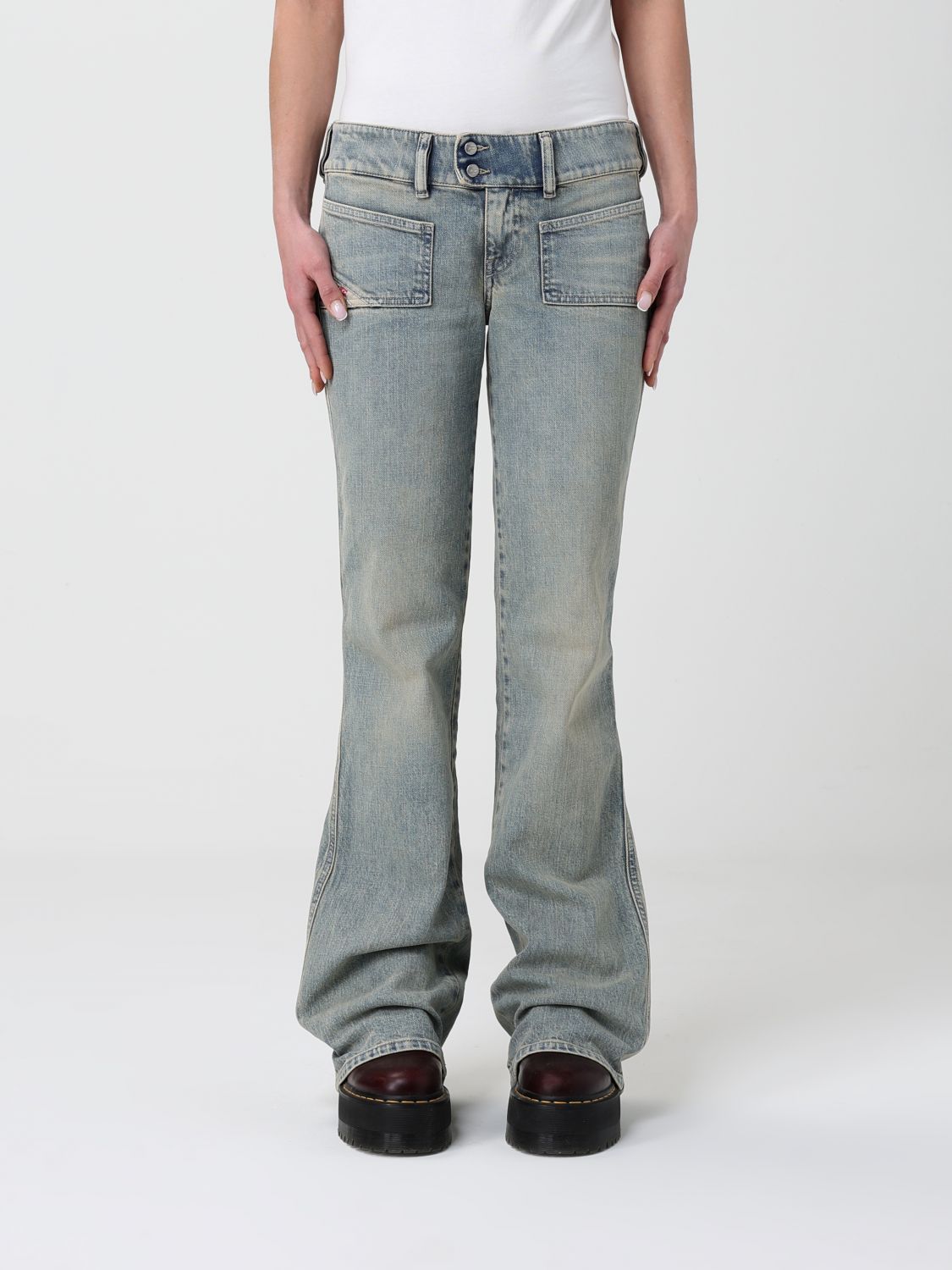 Jeans DIESEL Woman color Blue