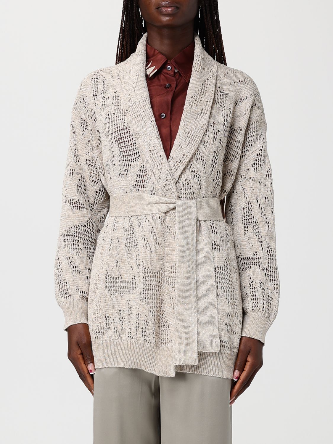BRUNELLO CUCINELLI Pullover Damen Farbe Beige