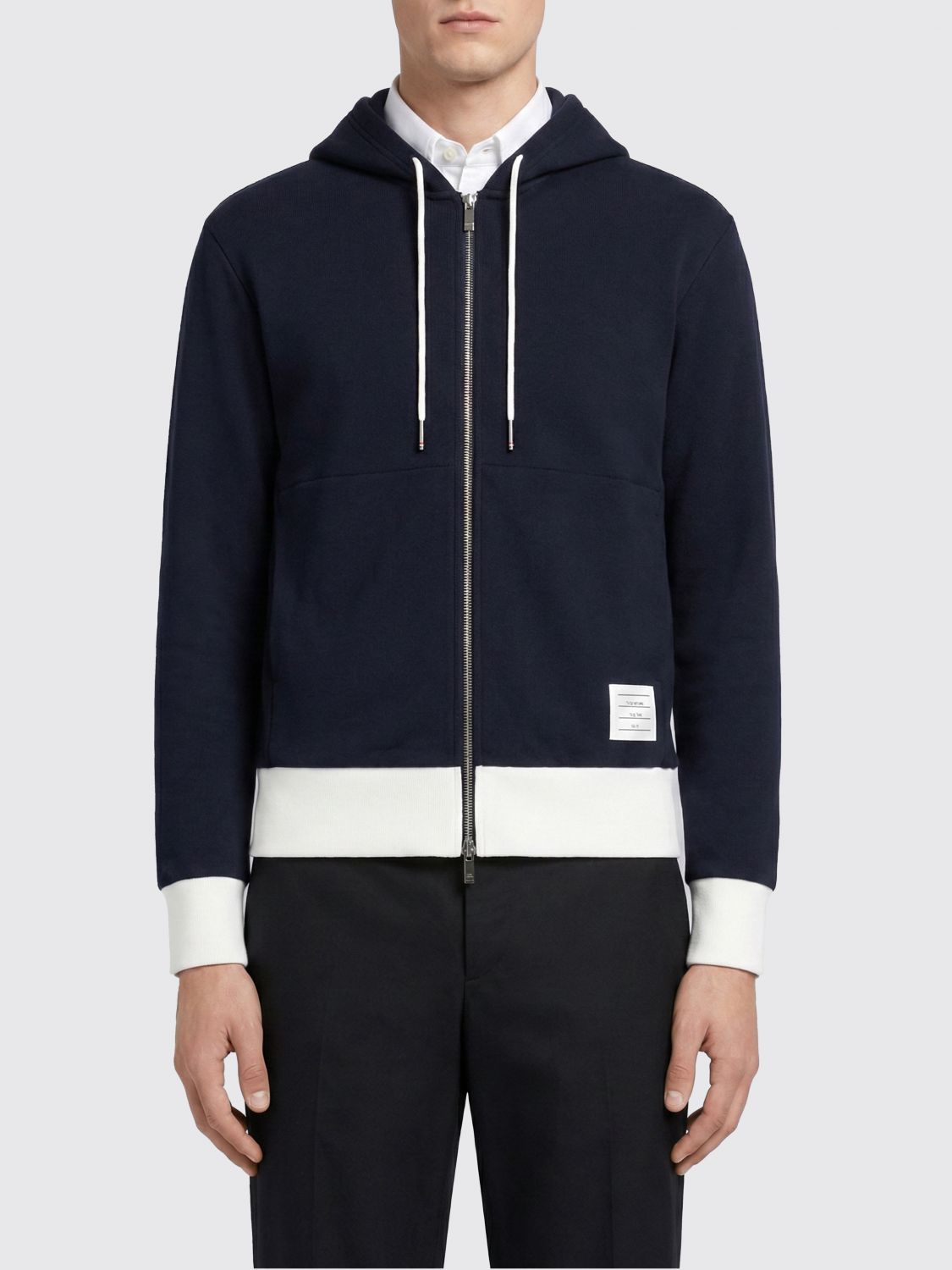 THOM BROWNE Sweatshirt Herren Farbe Blau