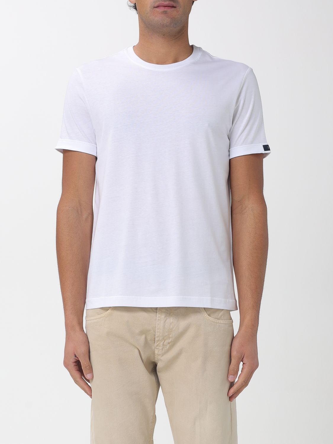 FAY T-Shirt Herren Farbe Weiß