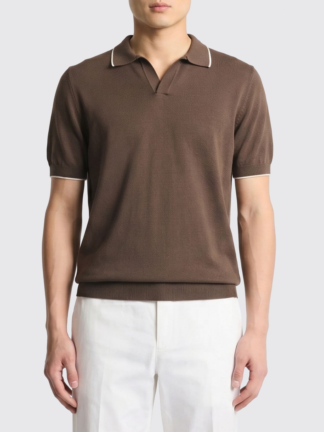 FAY Pullover girocollo in cotone