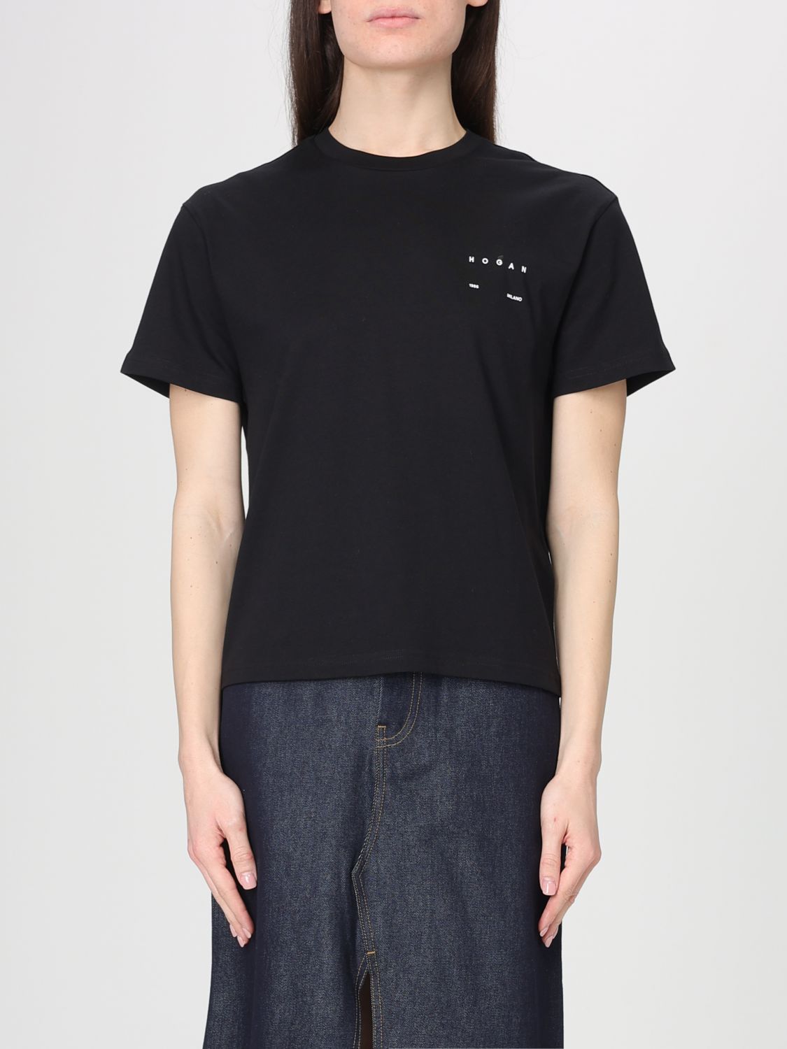 HOGAN T-Shirt Damen Farbe Schwarz