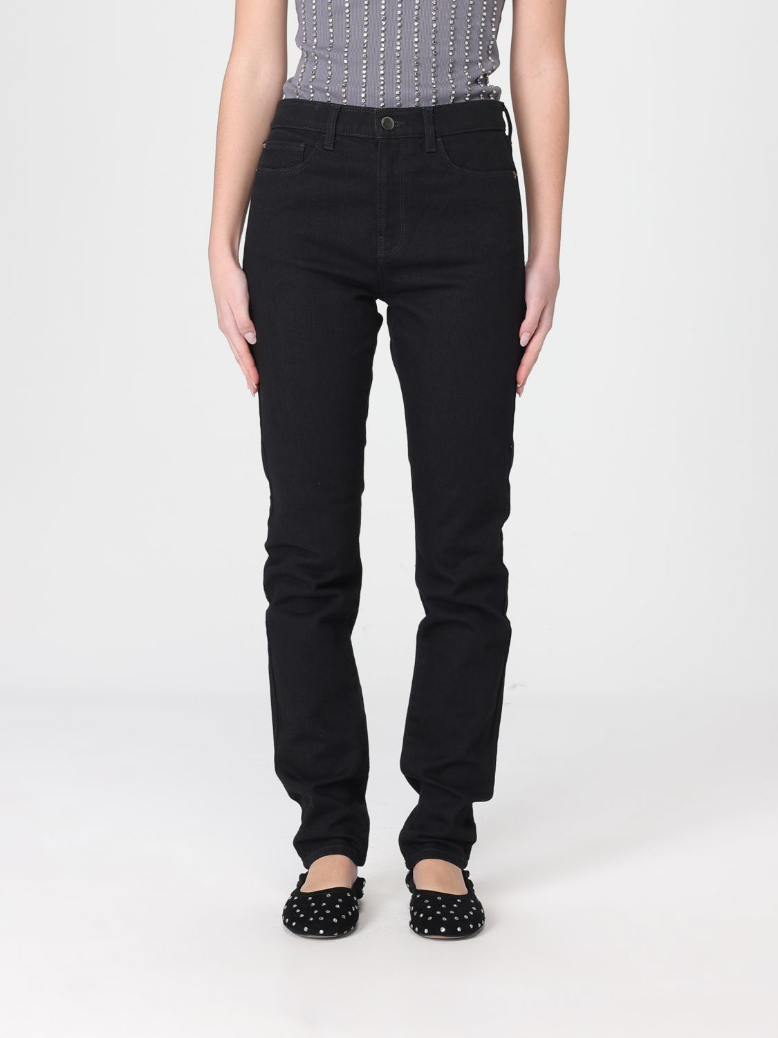 EMPORIO ARMANI Jeans Damen Farbe Schwarz