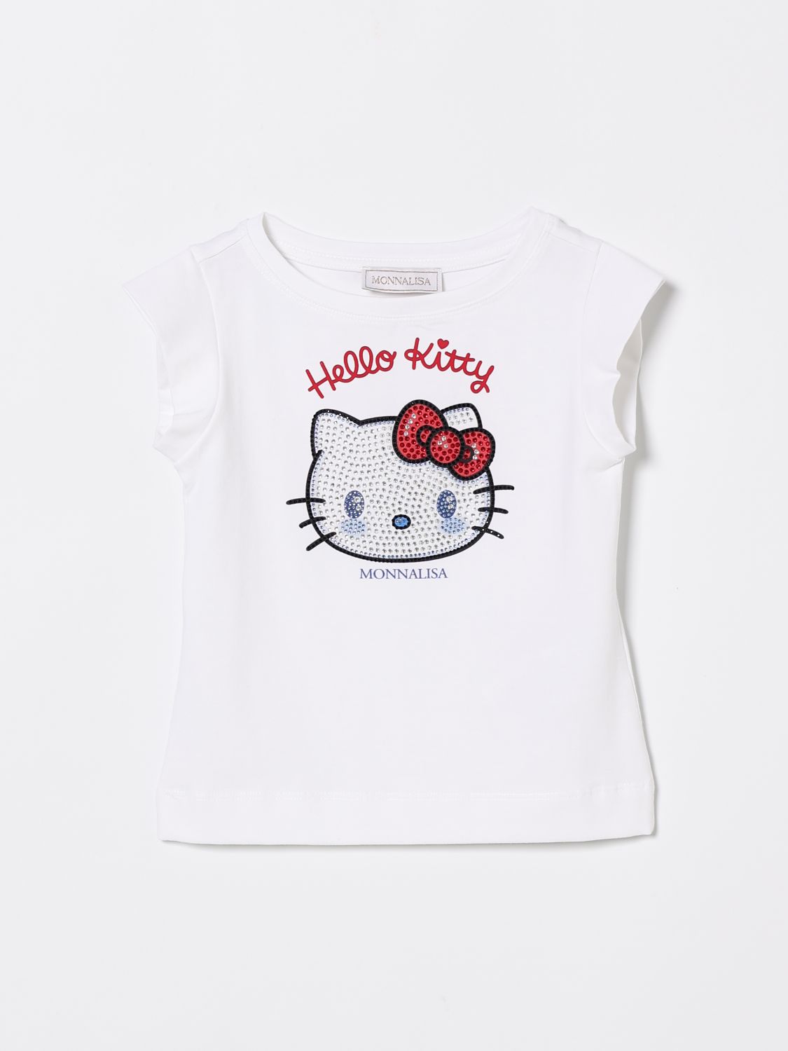 MONNALISA T-Shirt Kinder Farbe Weiß