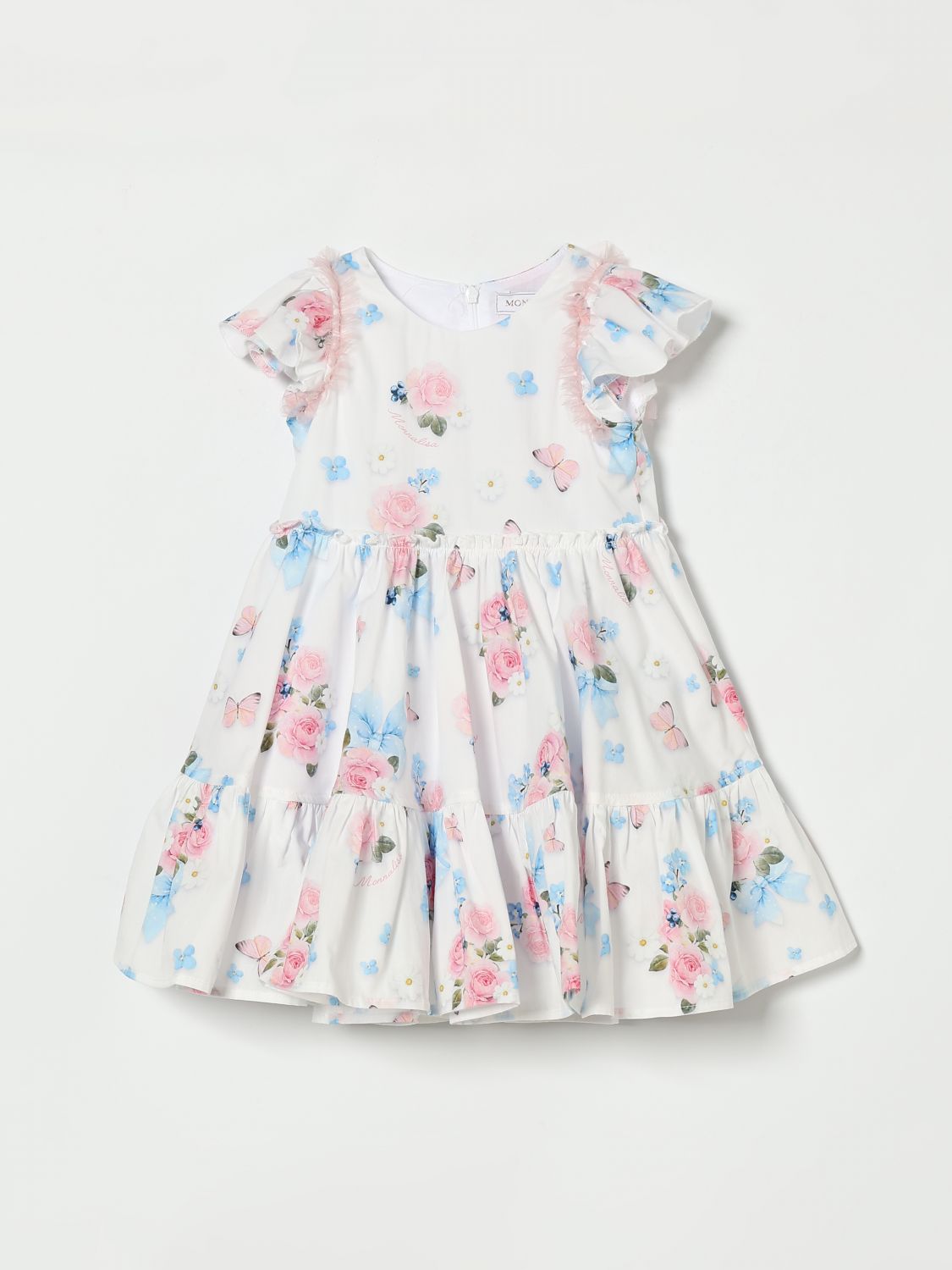 MONNALISA Kleid Kinder Farbe Weiß