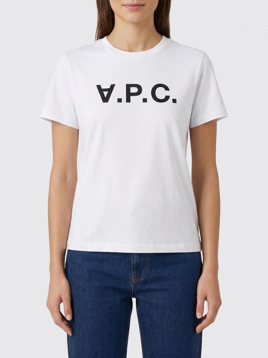 A. P.C. T-Shirt Damen Farbe Weiß