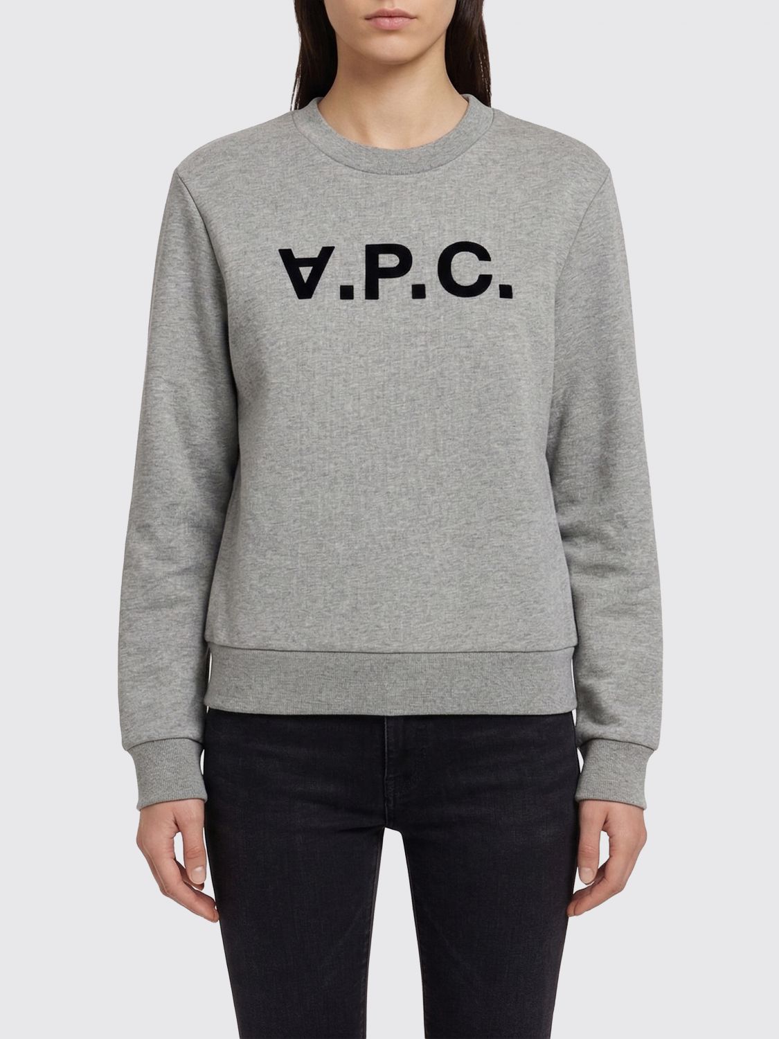 A. P.C. Sweatshirt Damen Farbe Grau