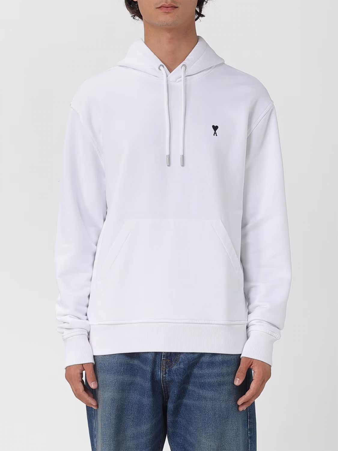 AMI PARIS Sweatshirt Herren Farbe Weiß