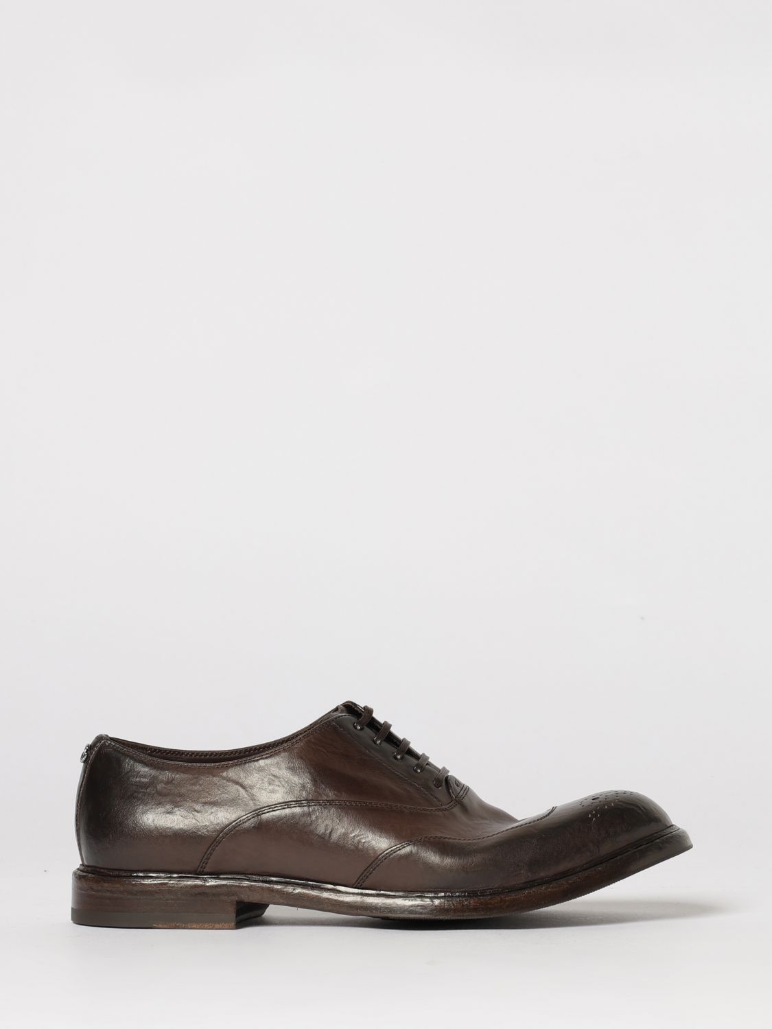DOLCE & GABBANA Brogue Shoes Men color Brown