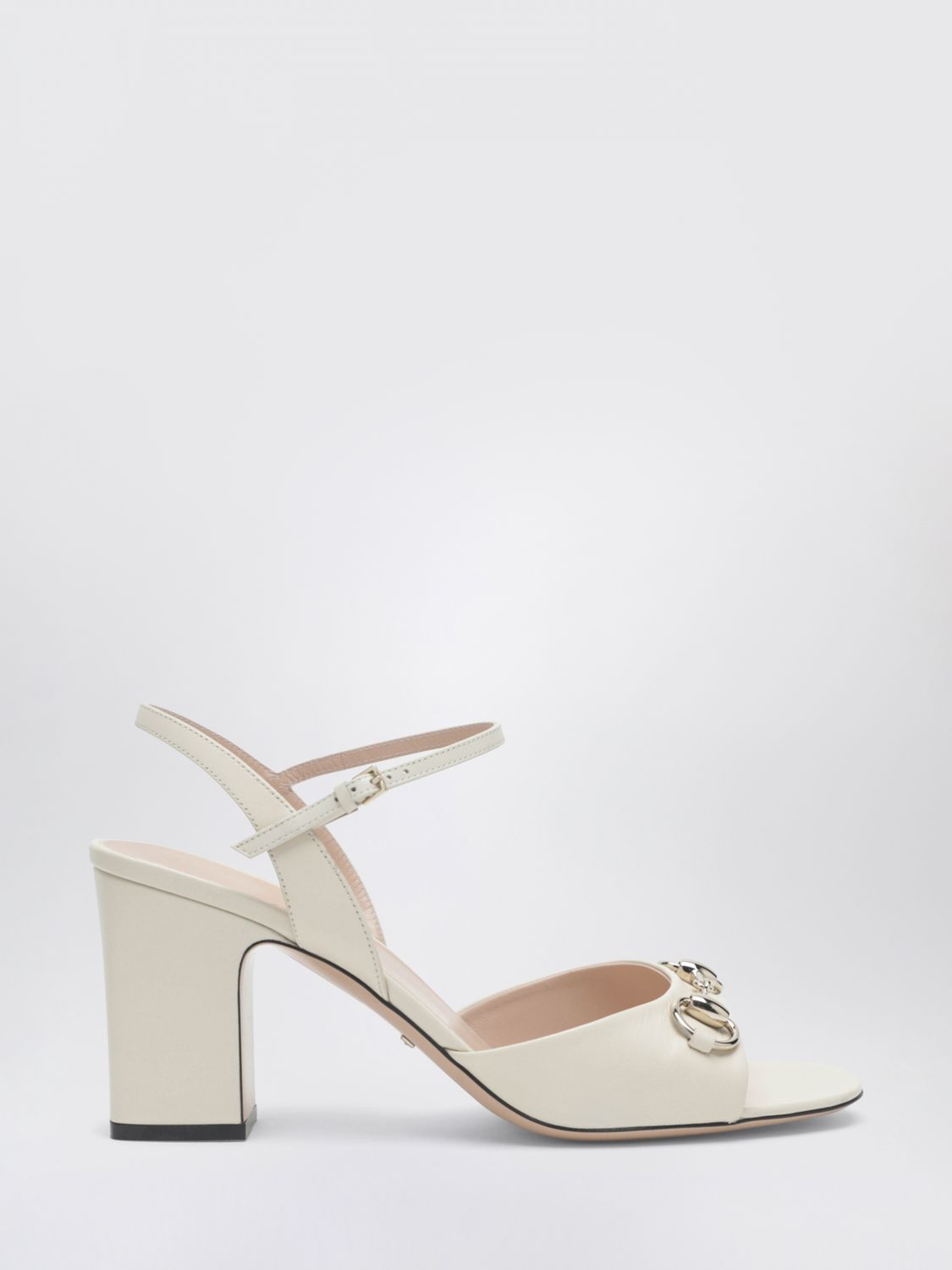 GUCCI Sandalo in pelle con morsetto Horsebit
