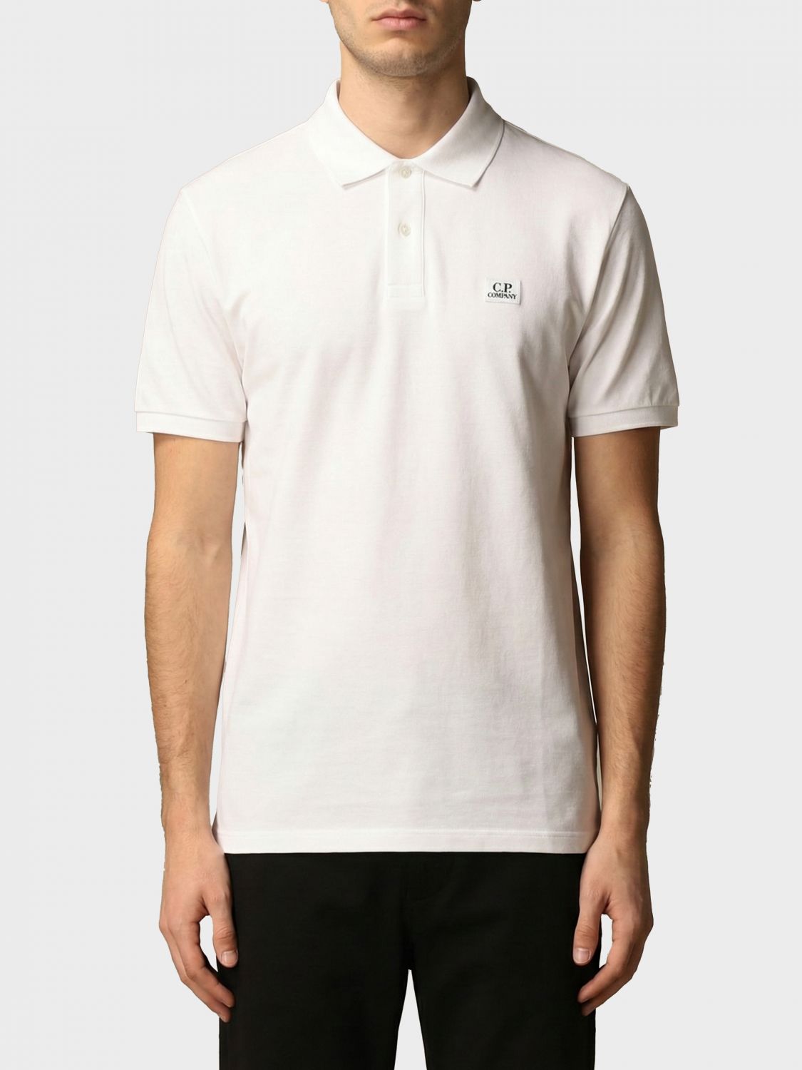 C. P. COMPANY Polo Herren Farbe Weiß