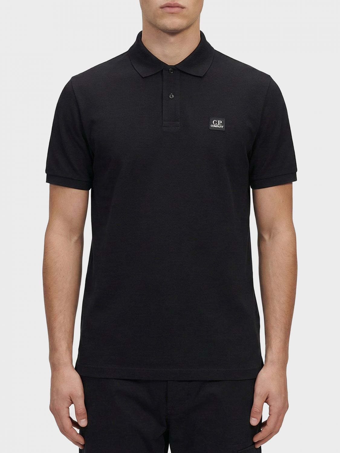 C. P. COMPANY Polo Herren Farbe Schwarz