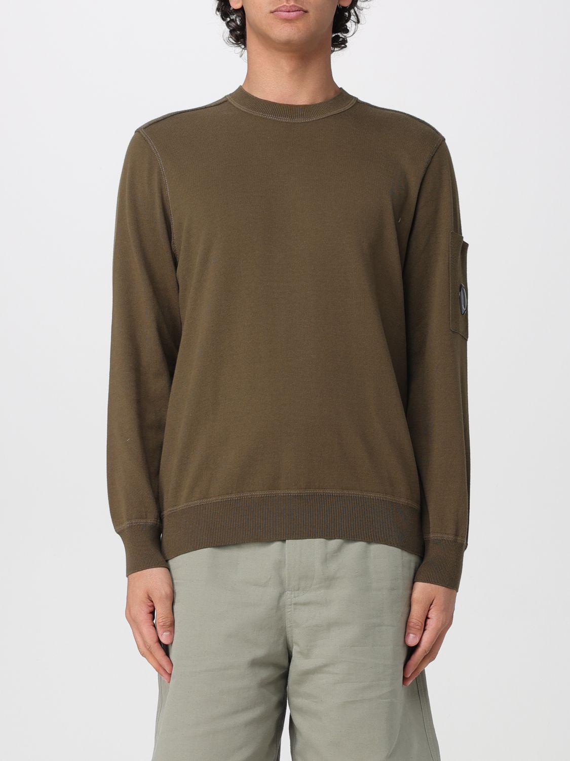 C. P. COMPANY Sweatshirt Men color Green