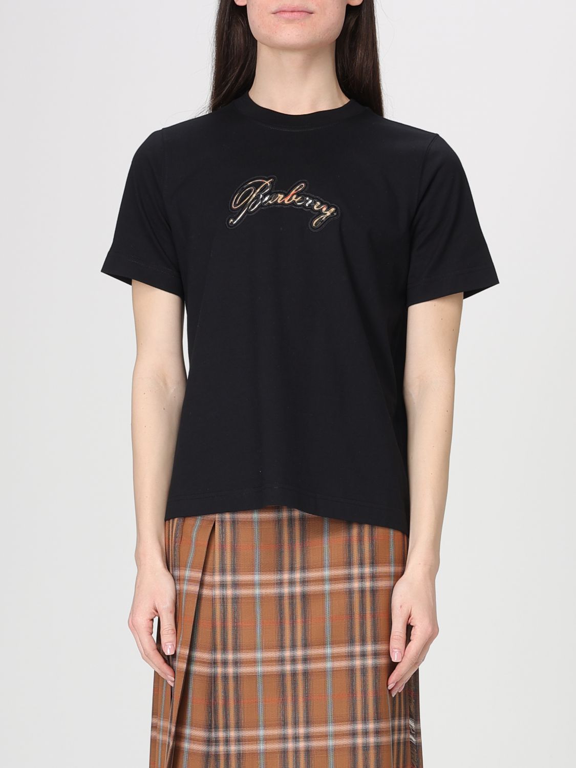 BURBERRY T-Shirt Woman color Black